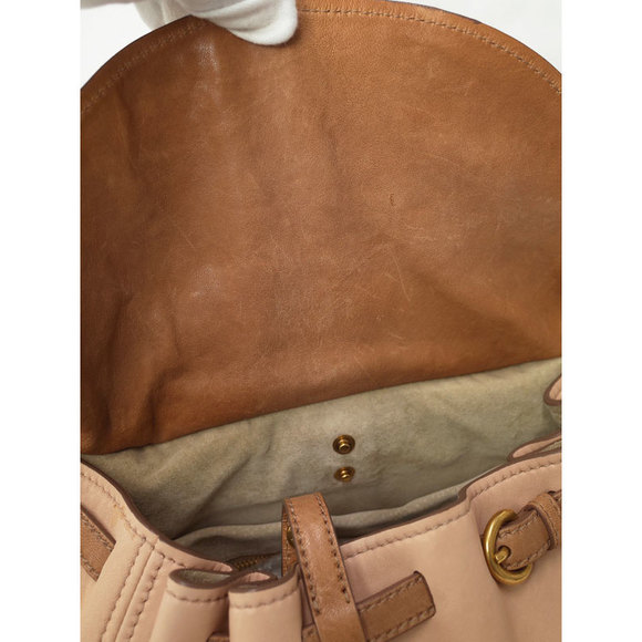 Miu Miu 2way Shoulder Bag Pink Beige Brown - Picture 9 of 9